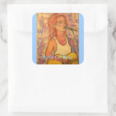 Austin Live Music Vierkante Sticker (Tas)