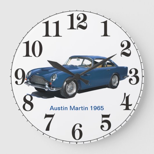 Austin Martin 1965 pour horloge murale acrylique (Recto)