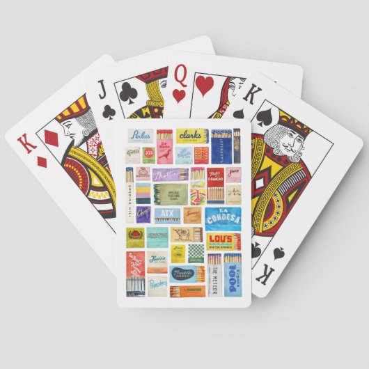 Austin Matchbook Speelkaarten (Achterkant)