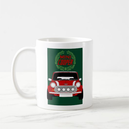 Austin Mini Cooper Mug (Gauche)