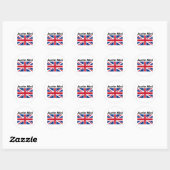Austin Mini Ronde Sticker (Vel)