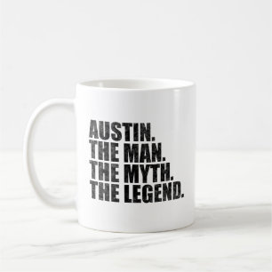 Austin naam, Austin De Man De Mythe De Legende Koffiemok