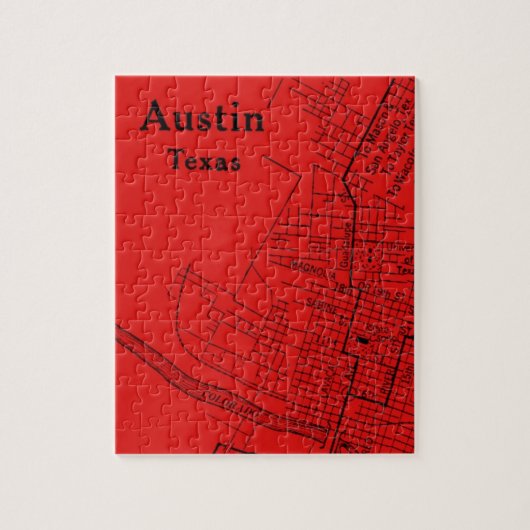  Austin Red Legpuzzel (Verticaal)