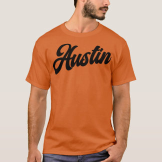 Austin Retro Austin voetbal T-shirt