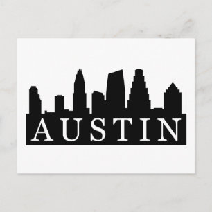 Austin Skyline Briefkaart