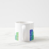 Austin skyline espresso kop (Achterkant)