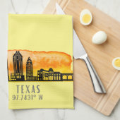 Austin Skyline Latitude Theedoek (Quarter Fold)