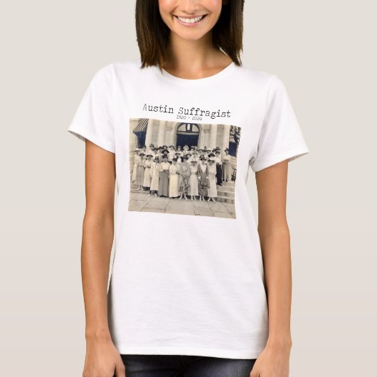 Austin Suffragist Shirt (Voorkant)