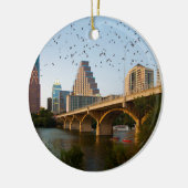 Austin, Texas avec Bats en céramique ornement (Gauche)