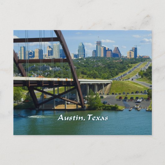 Austin, Texas Briefkaart (Voorkant)