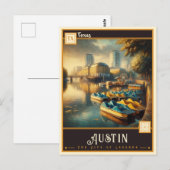 Austin, Texas | Briefkaart (Voorkant / Achterkant)