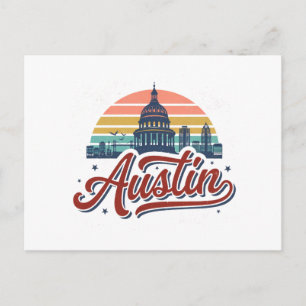 Austin Texas Briefkaart