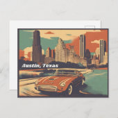 Austin, Texas Briefkaart (Voorkant / Achterkant)