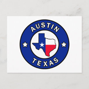 Austin Texas Briefkaart