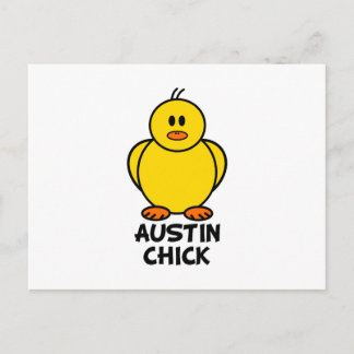 Austin Texas Chick Briefkaart