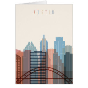 Austin, Texas City Skyline