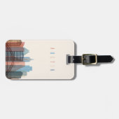 Austin, Texas | City Skyline Bagagelabel (Voorkant horizontaal)