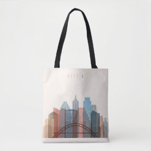 Austin, Texas City Skyline Draagtas
