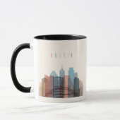 Austin, Texas | City Skyline Mok (Links)