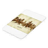 Austin Texas Cityscape Magneet (Linkerzijde)