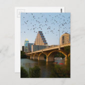 Austin, Texas Congress Bridge Bats Briefkaart (Voorkant / Achterkant)