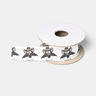 Austin Texas Cute Cartoon Cowboy Bat Lint