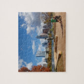 Austin Texas Downtown Skyline - Ladybird Lake Legpuzzel (Verticaal)