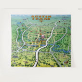 Austin Texas Fun Carte Tapisserie (Devant (Horizontal))