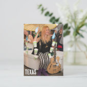 Austin, Texas Halloween Kostuumfeest Briefkaart (Staand voorkant)