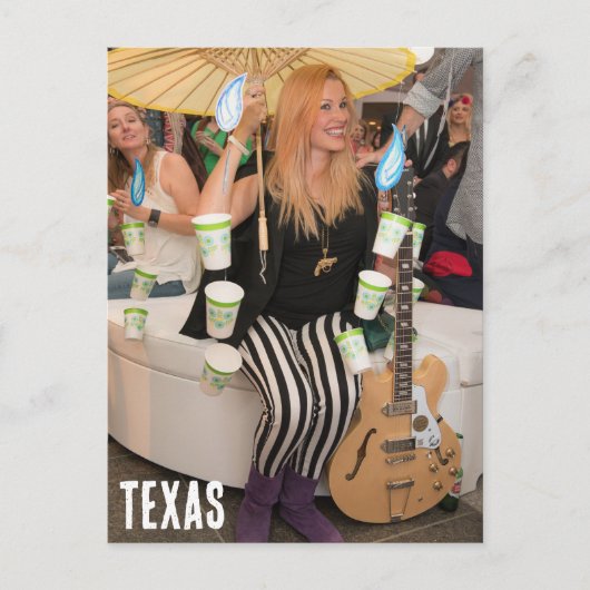 Austin, Texas Halloween Kostuumfeest Briefkaart (Voorkant)