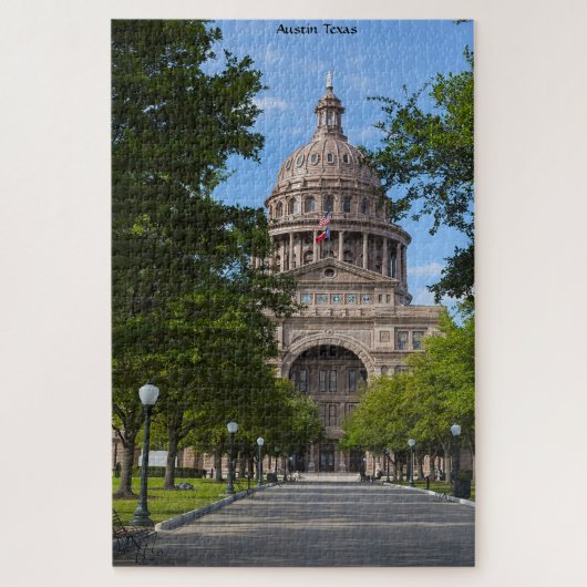 Austin Texas Legpuzzel (Verticaal)