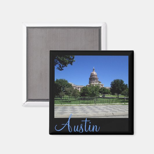 Austin Texas Magnet (Recto/Verso)
