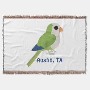 Austin, Texas Monk Paraket Deken
