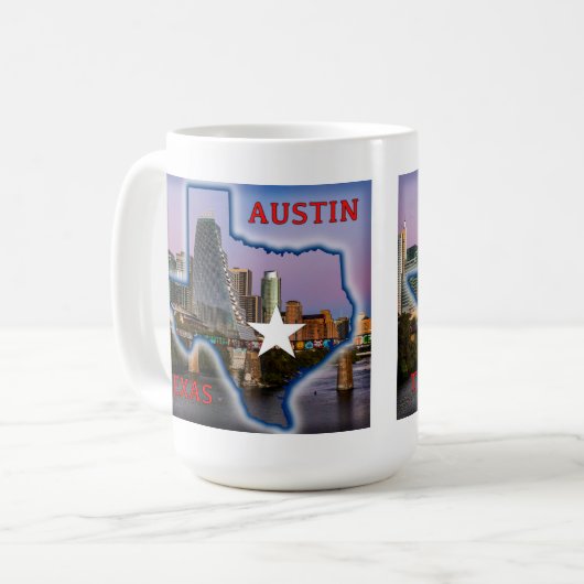 Austin, Texas, Mug (Devant gauche)