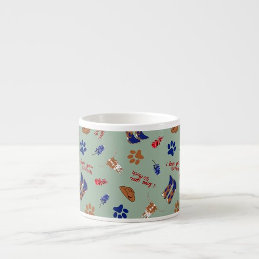 Austin Texas Mug - Je t'aime tellement - ATX (Devant)