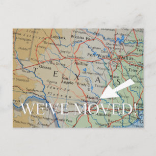 Austin, Texas New Address faire-part