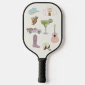 Austin Texas Pickleball Paddle (Achterkant)