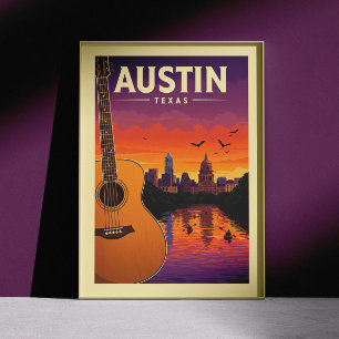  Austin Texas Poster