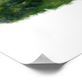 Austin Texas Poster, Aquarel, Op Maat Poster (Hoek)