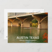 Austin Texas-postkaart Briefkaart (Voorkant / Achterkant)