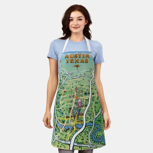 Austin Texas Schort (Gedragen)