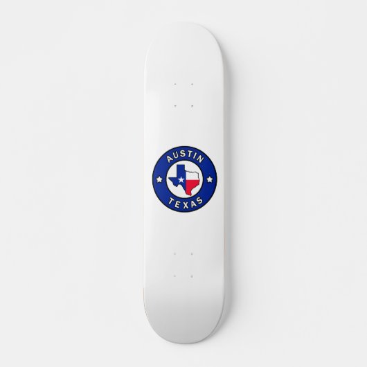 Austin Texas Skateboard (Voorkant)