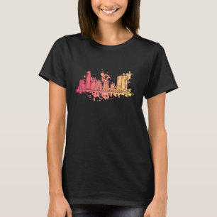 Austin Texas Skyline City Design T-shirt