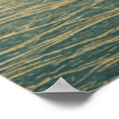 Austin Texas Skyline in Japanese Ukiyo-e Poster (Hoek)