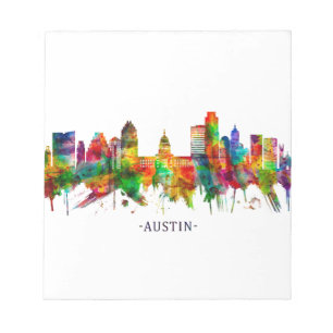 Austin Texas Skyline Notitieblok