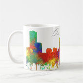 Austin Texas Skyline-SG Koffiemok (Links)