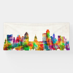 Austin Texas Skyline Spandoek