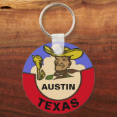 Austin, Texas Sleutelhanger (Voorkant)