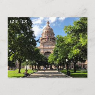 Austin Texas State Capital Building Briefkaart