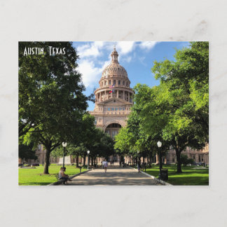 Austin Texas State Capital Building Briefkaart